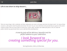 Tablet Screenshot of jutesbox.com